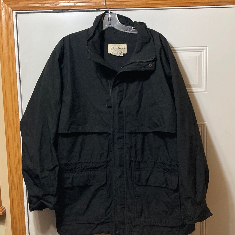 Eddie Bauer Men's Black Jacket M